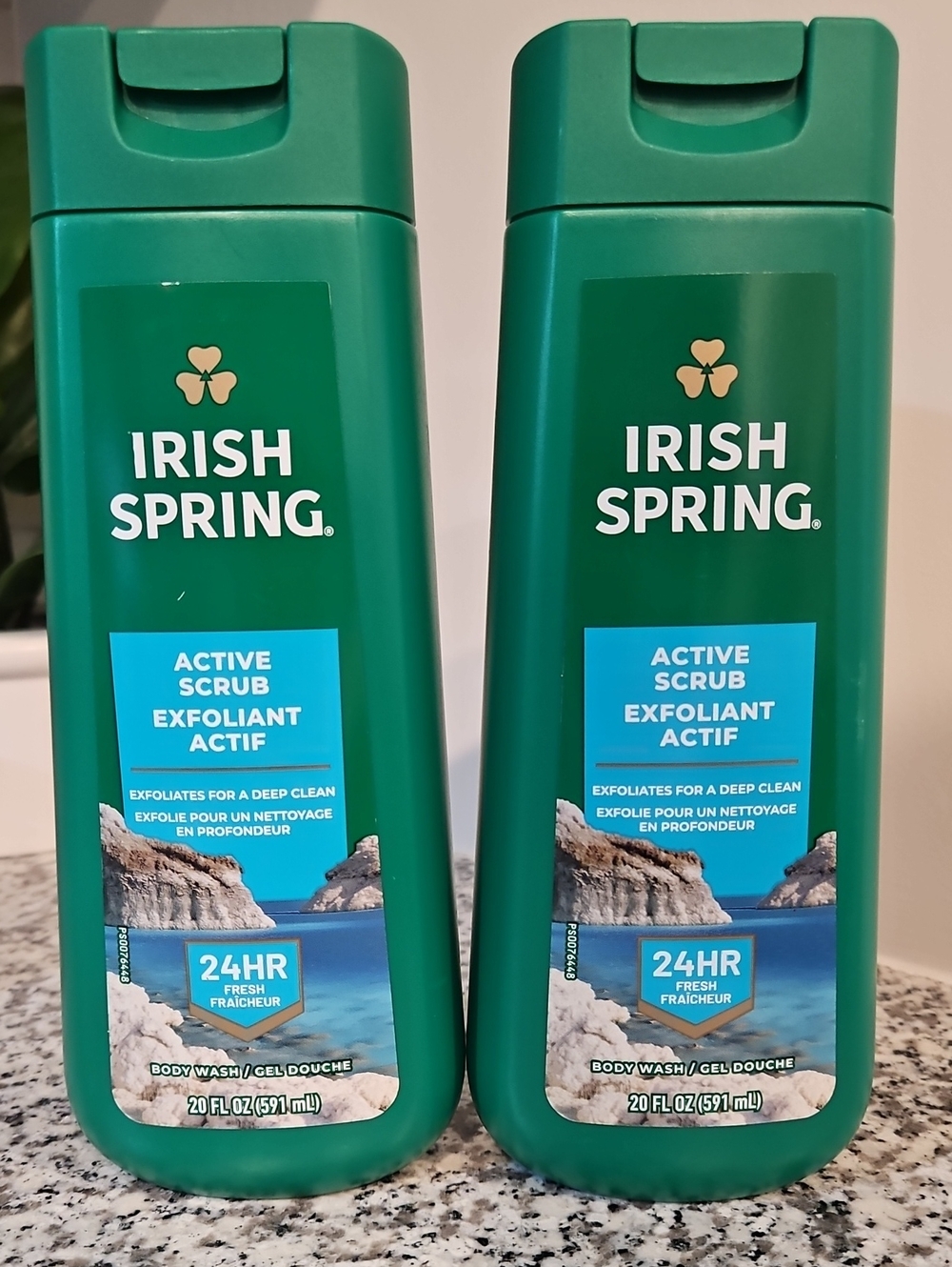 2x Irish Spring Active Scrub Body Wash 20oz